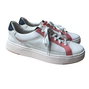 Kizik Unisex Sneakers Vegas Coral Cream Navy size Men’s 8/womens 9.5